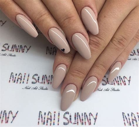 Pin By Bella Rose On Nails In 2024 Beige Nails Heart Nails Simple Nails