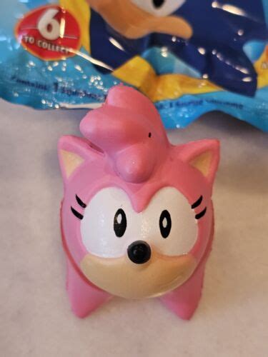 Just Toys Intl Sonic The Hedgehog Classic Squishme Amy Rose Ebay