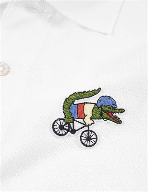 Camiseta Lacoste X Netflix Polo Sex Education Blanc