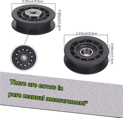 Deckman Lawn Mower Idler Pulley 587973001 587969201 For Husqvarna Hu675awd H Ebay