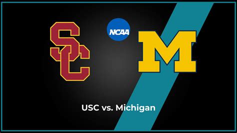 USC Vs Michigan Dunkel NCAA Football Picks Predictions And Odds