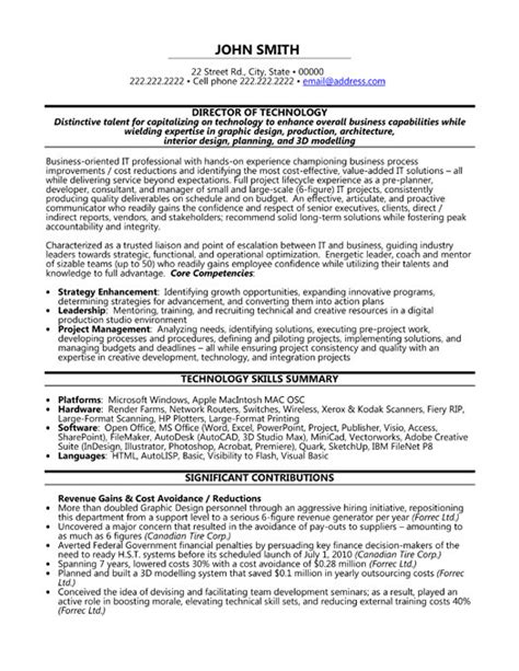 Top Executive Resume Templates And Samples