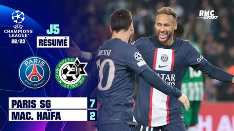 R Sum Psg Maccabi Haifa Ligue Des Champions J