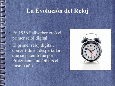 La Evolucion Del Reloj