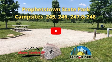 Prophetstown State Park Campsites 245 246 247 And 248 Campsite Review