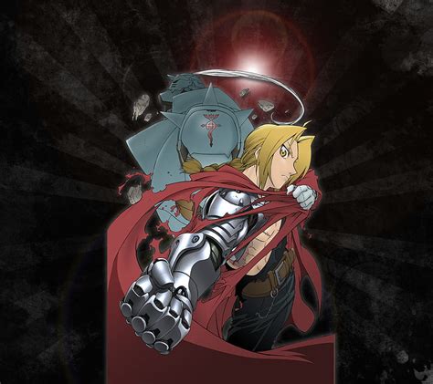 Hermanos Elric Alphonse Elric Anime Edward Elric Alquimista De