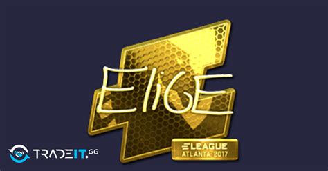 Sticker EliGE Gold Atlanta 2017 Tradeit