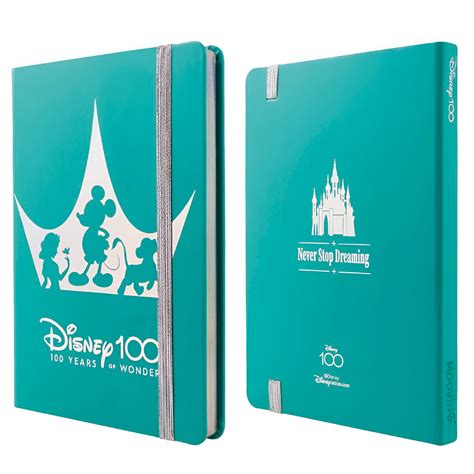 Libreta Mooving Notes A5 Líneas Tapa Dura Disney 100 Años Dibu Chile