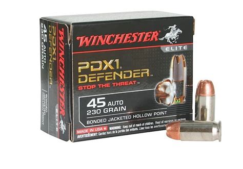 Winchester Ammo Supreme Elite 45 Acp Rat Worx Usa