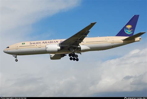 HZ AKF Saudi Arabian Airlines Boeing 777 268ER Photo By Darren Varney