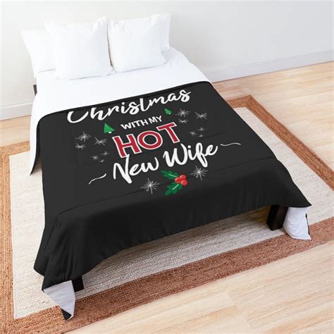 First Christmas With My Hot New Wife By Dedem Redbubble Tops For Leggings New Wife Baby