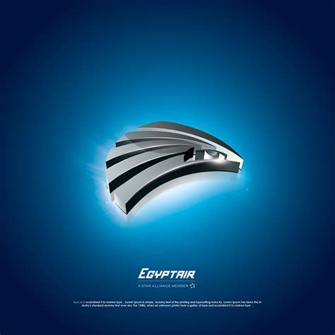 Egypt air logo on Behance