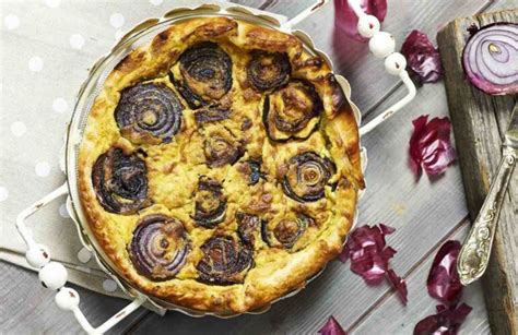 Clafoutis Alle Cipolle Rosse Una Vera Leccornia Tutta Vegetariana