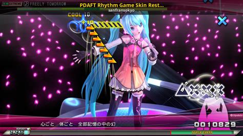 PDAFT Rhythm Game Skin Restoration Mod for Hatsune Miku: Project DIVA ...