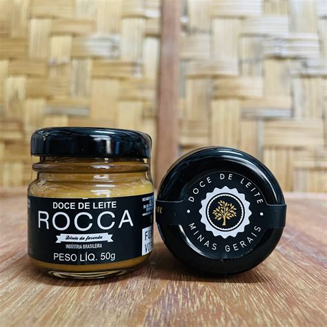 Doce de leite Tradicional Rocca mini pote 50g Queijaria Empório de Minas