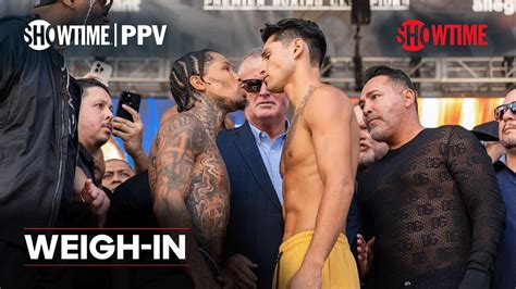 Gervonta Davis Vs Ryan Garcia Weigh In Davisgarcia Is Saturday On Pay Per View Realtime