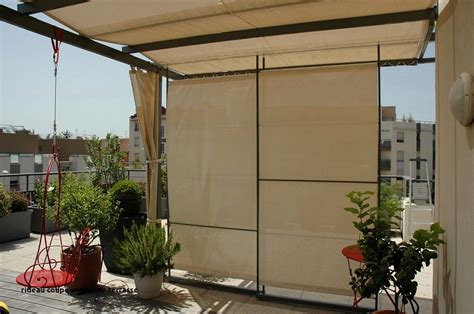 Brise Vent Terrasse Retractable Agencement De Jardin Aux Meilleurs Prix