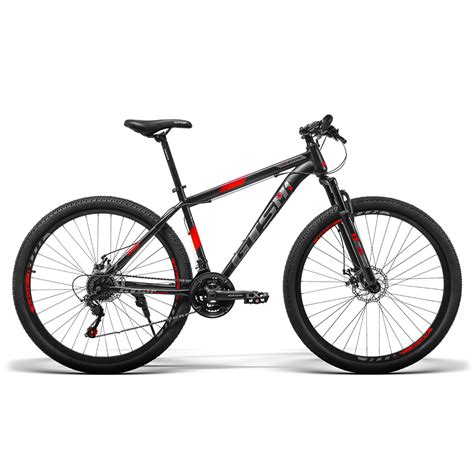 Bicicleta aro 29 GTS M1 freio a disco 21 Marchas Quadro Aço e