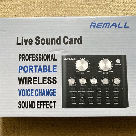 Remall Live Sound Card