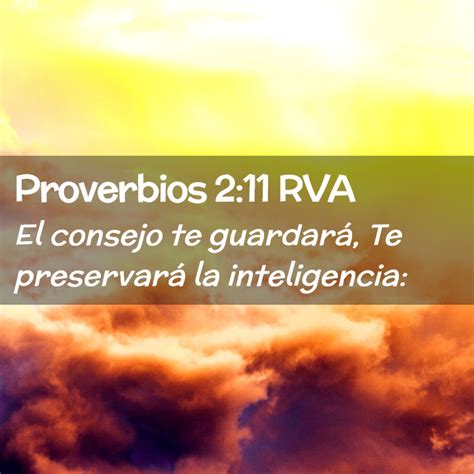 Proverbios Rva El Consejo Te Guardar Te Preservar La