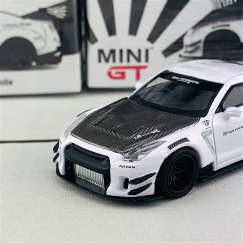 Mini Gt 1 64 Lb★works Nissan Gt R R35 Type 2 Rear Wing Ver 3 White Rhd Tokyo Station