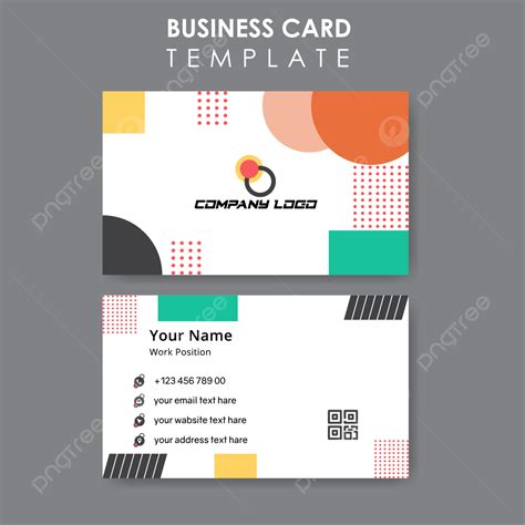 Modern Business Card Template Download On Pngtree