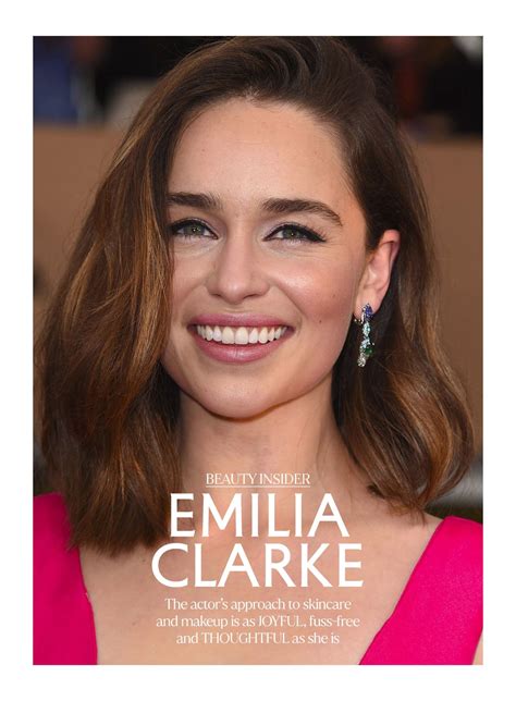 Emilia Clarke - InStyle Australia Winter 2023 • CelebMafia