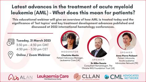 Advancements In The Treatment Of Acute Myeloid Leukemia Ask The Nurse