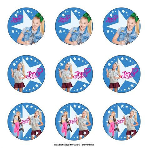 Free Printable Jojo Siwa Birthday Party Kits Templates Free High