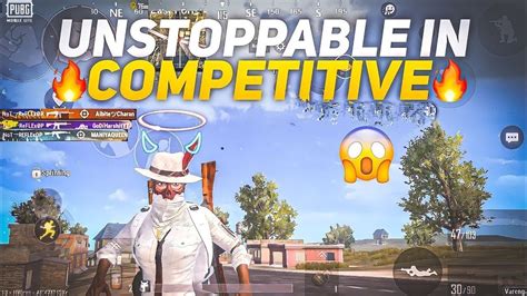 Unstoppable In Competitive⚡💛 • • Pubg Lite Competitive Montage 🔥∆