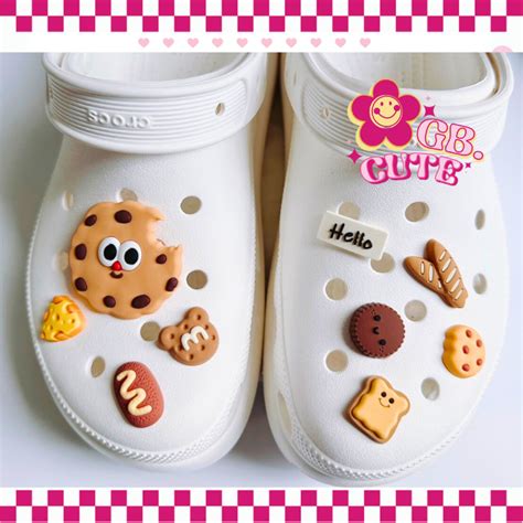 ตัวติดรองเท้า Crocs Jibbitz 1 เซ็ท ลาย Cookie Extreme จำนวน 9 ชิ้น ค่ะ