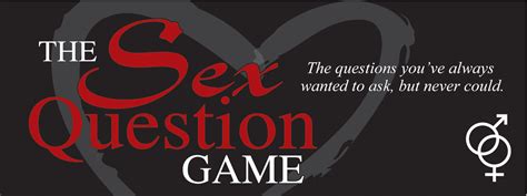 The Sex Question Game