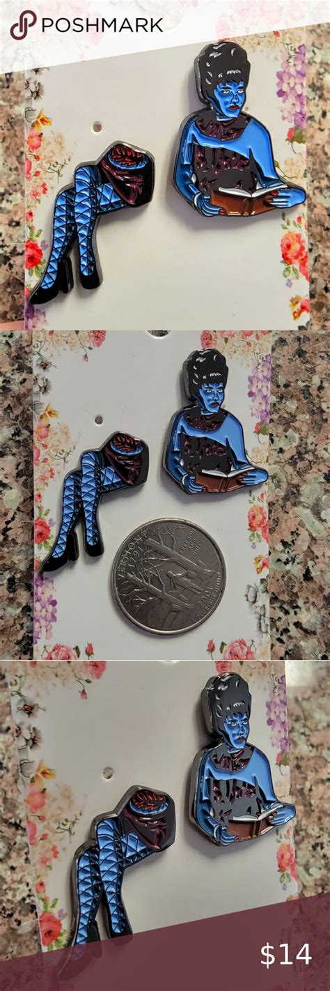 Beetlejuice Magicians Assistant Enamel Pin Set In 2022 Beetlejuice