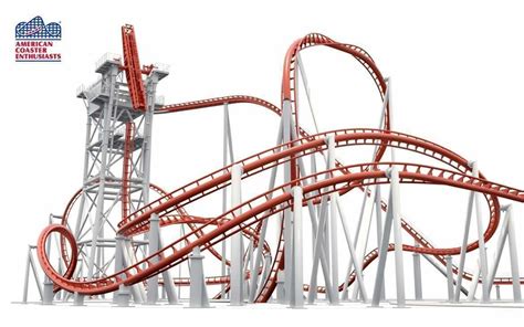 The Layout For The Vekoma Tilt Coaster At Cotaland Has Been Released