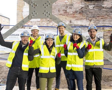 Morgan Sindall Construction Celebrates Steel Signing At Rutland Mills