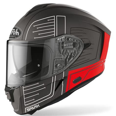 Casco Airoh Spark Cyrcuit Matt Cascos Integrales Motoblouz Es