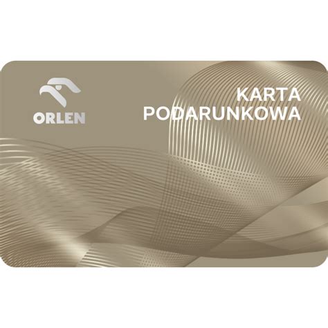 Karta upominkowa ORLEN o wartości 500 00 zł