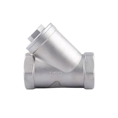 Check Valve Non Return Threaded Screw Y Type Stainless Steel SS304