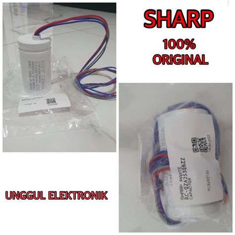 Jual Capacitor Kapasitor Mesin Cuci SHARP 6 10 Kg ORIGINAL 11 3 Uf