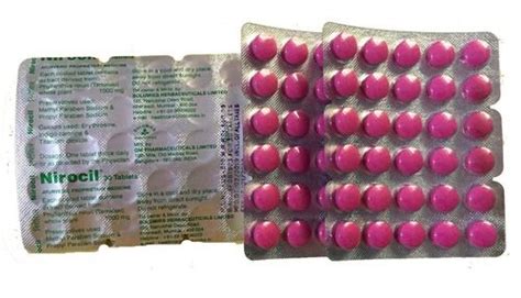 Nirocil Ayurvedic Proprietary Tablets Pack Of 30 Tablets Used To Treat ...