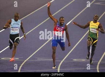 Fred Kerley Usa Wins The M In A Meet Record During The