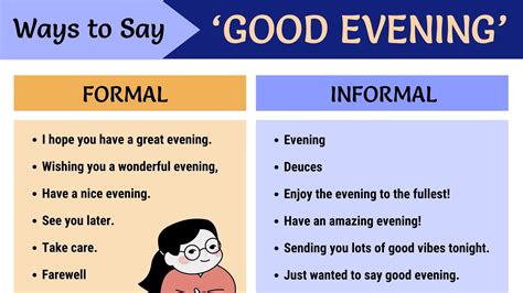 Good Evening Messages 100 Ways To Say Good Evening In English • 7esl