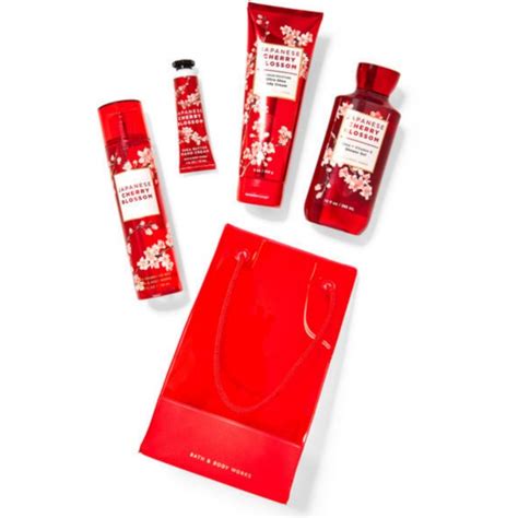 Jual Ori Bath Body Works Bbw Japanese Cherry Blossom Jcb Giftset