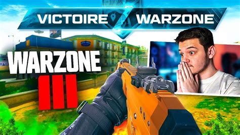 Mon Premier Top 1 Sur Le Nouveau Warzone 3 Youtube