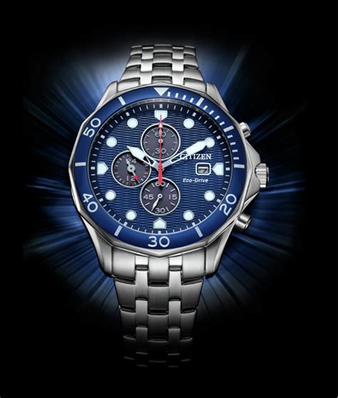 Citizen Mens Eco Drive Blue Dial Chronograph Watch Reviews