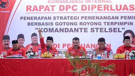 PDI Perjuangan Sidoarjo Sosialisasi Strategi Pemenangan Pemilu 2024