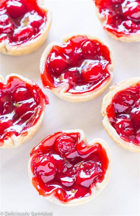 Mini Cherry Pies The Recipe Critic