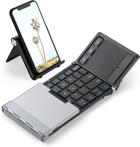 Iclever Foldable Bluetooth Keyboard Bk Folding Keyboard With