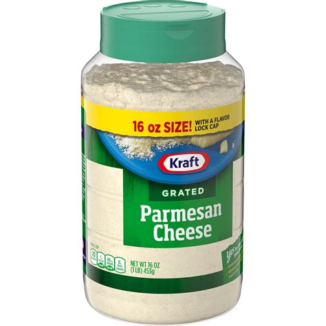 Kraft Grated Cheese Parmesan Cheese 16 Oz Jar