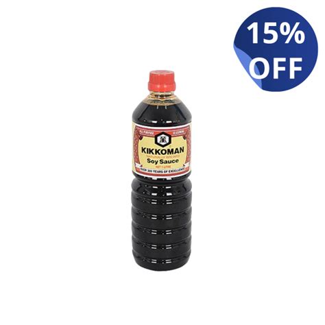 KIKKOMAN SOY SAUCE 1LTR 3 Pcs XNNO PDT